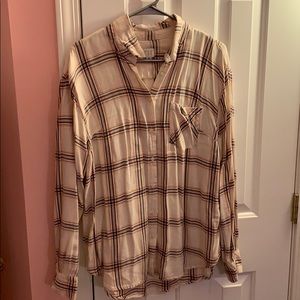 A New Day Plaid Button Down Shirt
